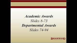 11th Grade   2024 Academic and Departmental Awards