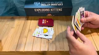 Exploding Kittens: Recipe for Disaster Meowsochist!  In Real Life Games