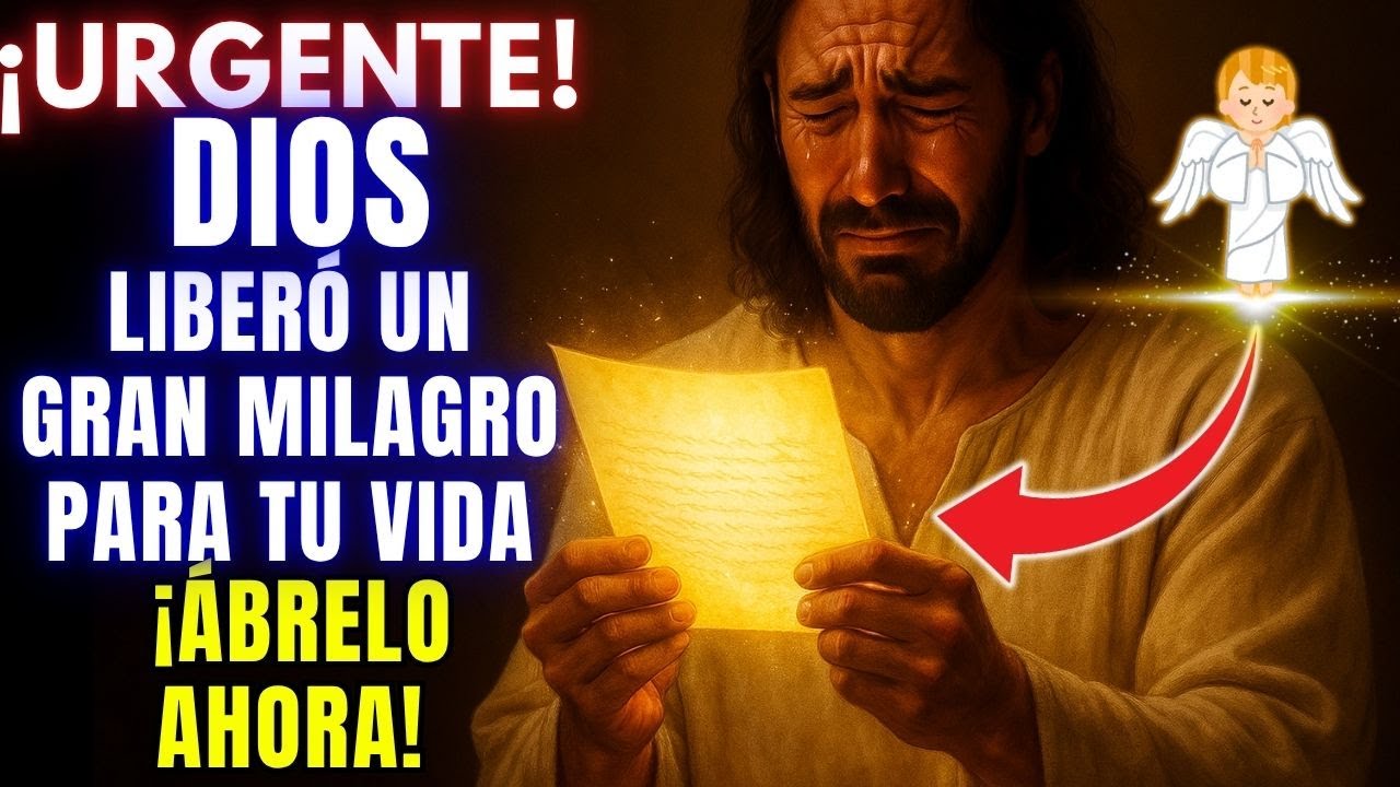 ⚠️ ¡Hijo, Esto Es Urgente! Dios Liberó Un Gran Milagro Para Tu Vida✨