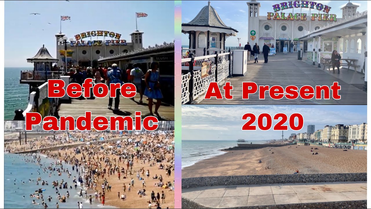 Brighton Palace Pier Walk 2020 || England