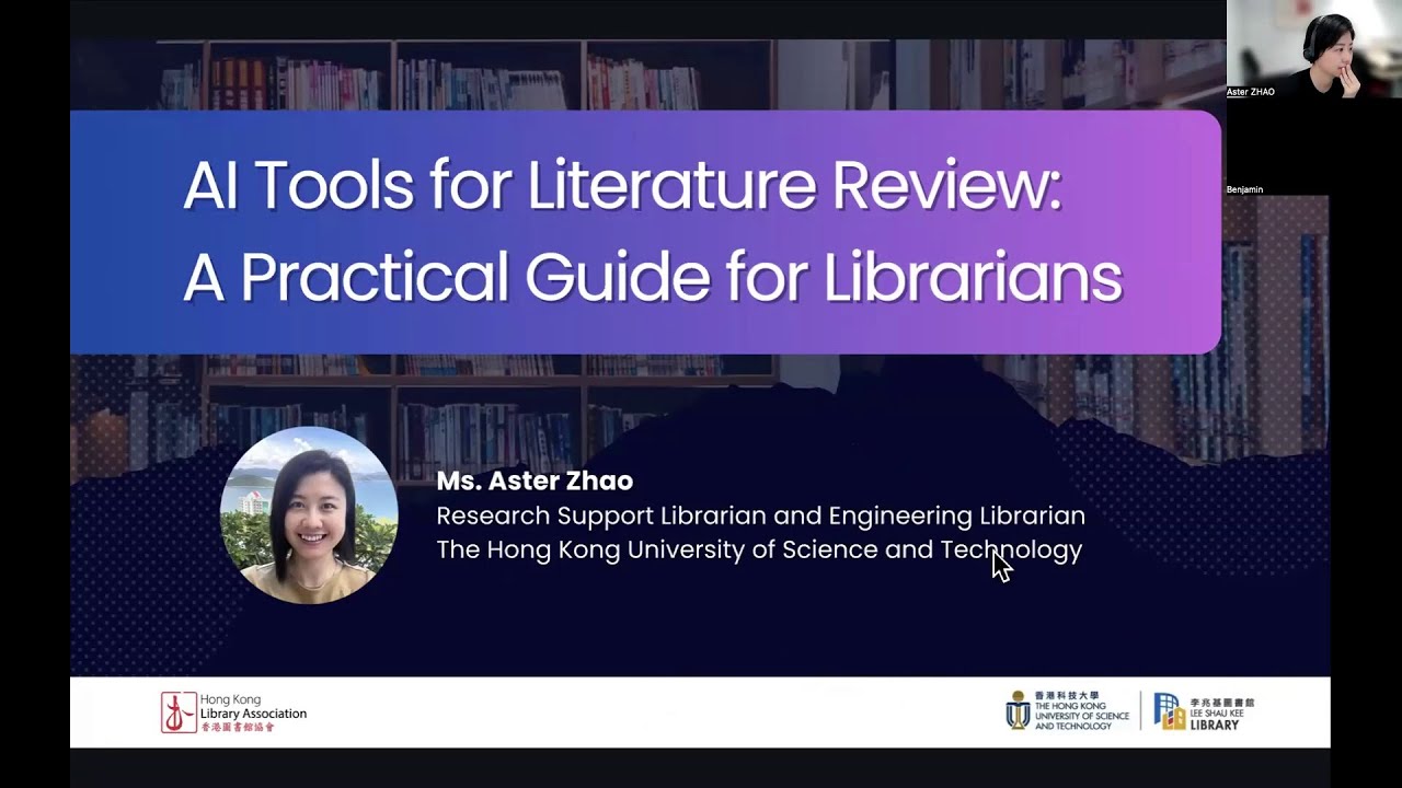 [Talk] AI Tools for Literature Review: A Practical Guide for Librarians ...