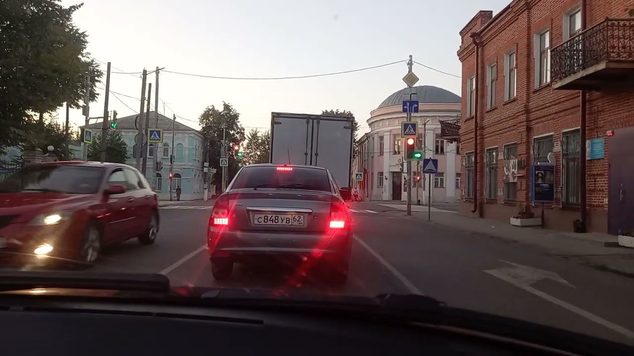 Скопин. Трасса М6 