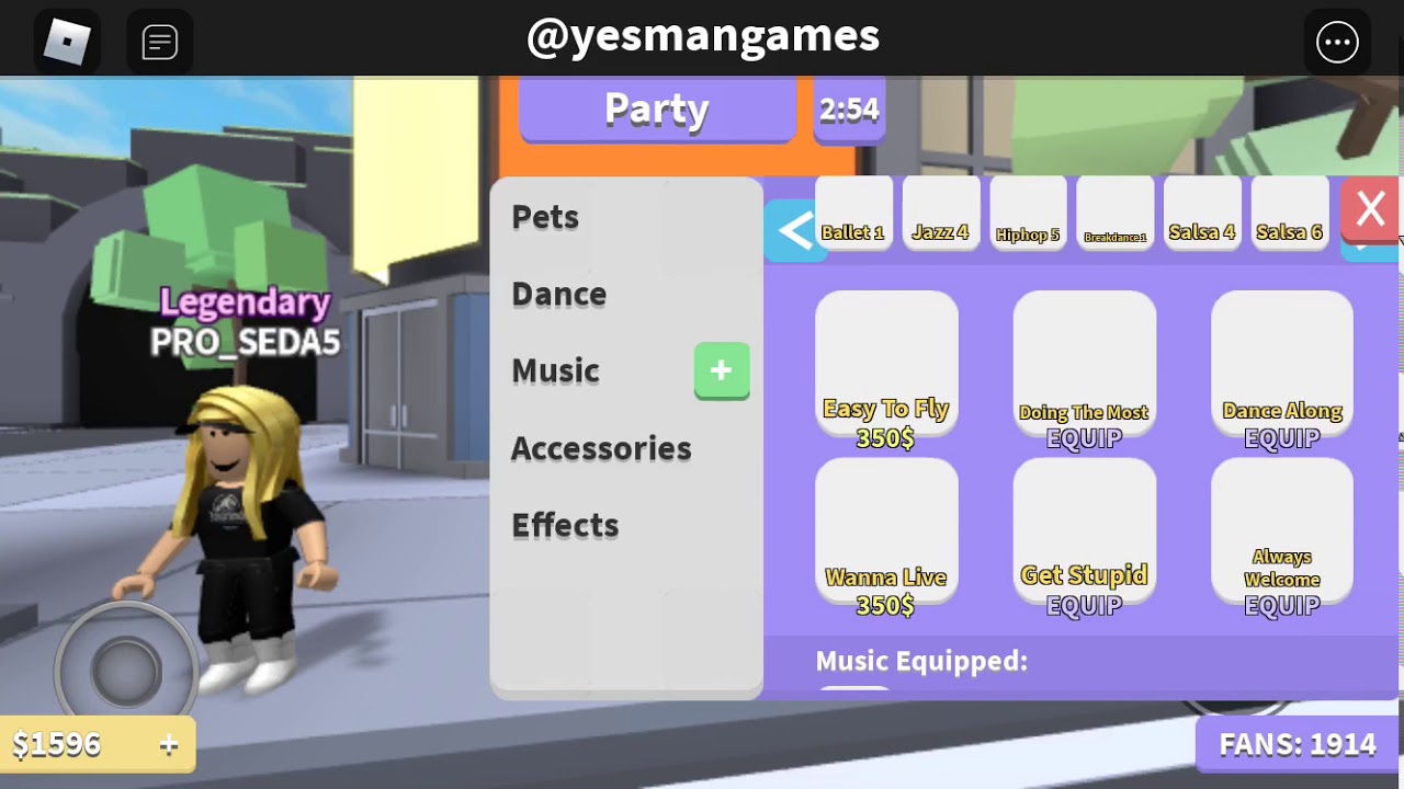 RobloxDance Off7 Rings Code(Kod) YouTube