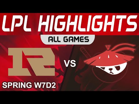 RNG vs AL Highlights ALL GAMES LPL Spring Season 2023 W7D2 Royal Never Give Up vs Anyone's Legend by