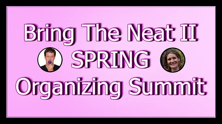 Spring Cleaning, Reduce Reuse & Recycle w/ Julie Coraccio, at Bring The Neat 2 Organizing Summit