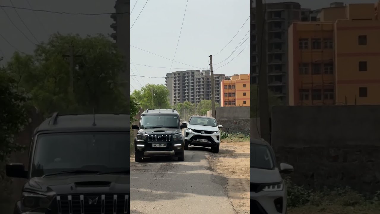 Scorpio S11 Shortsviral Automobile Mahindra Toyota Fortuner Tata Hyundia Powerdrift