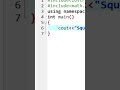 How to Find Square and Cube of Any Number in C++ 💻 | Simple C++ Program for Beginners