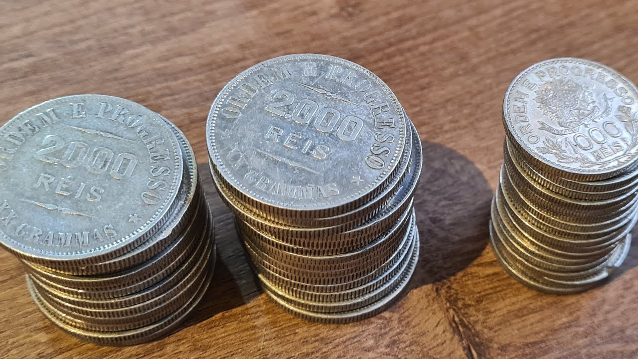 VENDO LOTE DE MOEDAS DE PRATA!!! VALOR DE REVENDA!!!