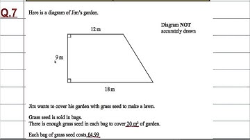 Edexcel Higher P1 November 2012 Q7