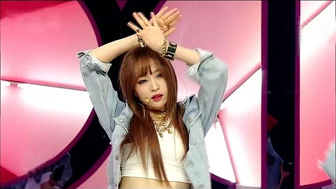 EXID - Yes (Ah Yeah) @ Popular song Inkigayo 20150419