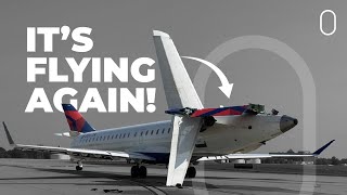Back From The Dead Delta Brings Back Crj900 After Notable A350 Collision