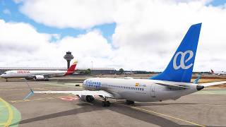 Aireuropa pmdg 737 700 LEMD to LEPA Gsx Pro