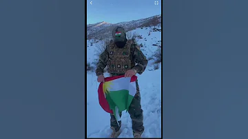 فيديو كردي علم كردستان قوات بيشمركة 
