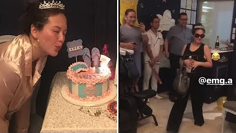 Ellen Adarna gets wish on her 30th birthday: a spa themed party