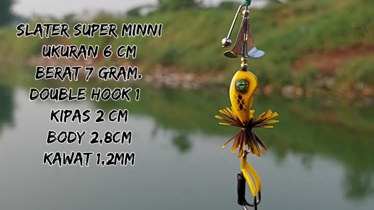 SLATER TIK TOK SUPER MINI ZACKY ANGLER SHOP YouTube