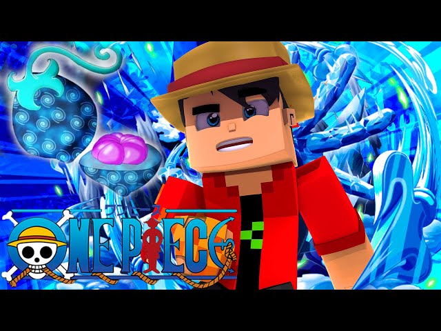 Minecraft: DEVIL FRUIT DO GELO *hie hie no mi* !! - ONE PIECE #19