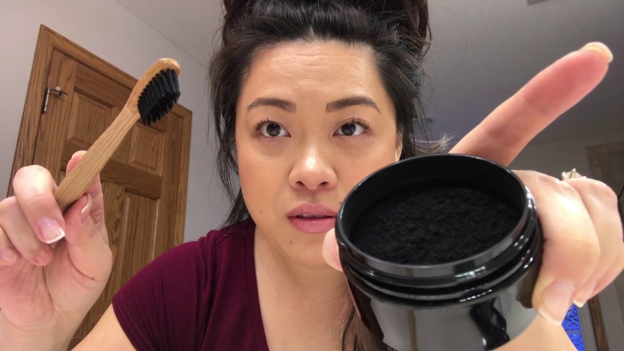 Black diamond teeth whitening & charcoal peel off mask review YouTube