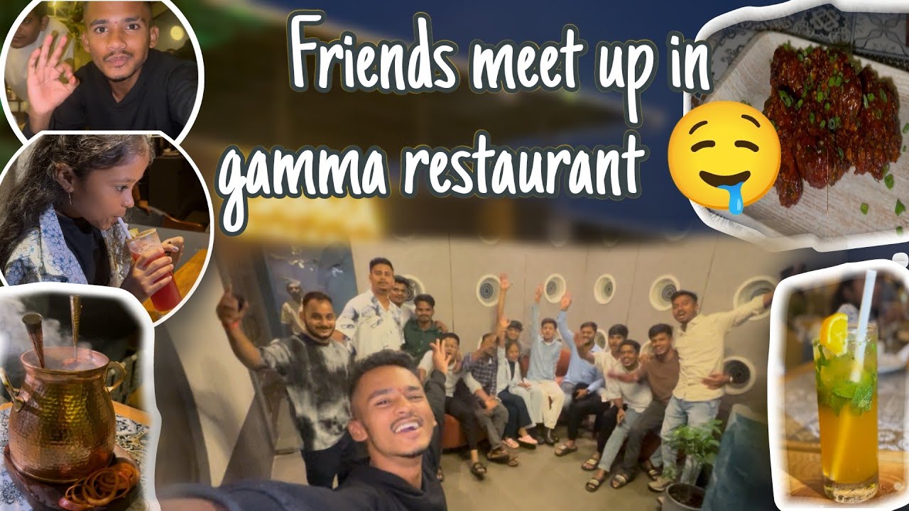 Chiplun content creators ni keli gamma restaurant la party 😋🤤 || vlog no . 11 || marathi vlogger ||