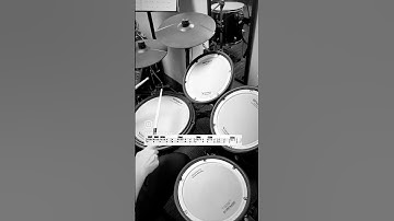 Syncopation by Reed (Lesson 9, Page 21, 20-Bar Exercise, Line 3) - Practice with Me! #drumset #drums