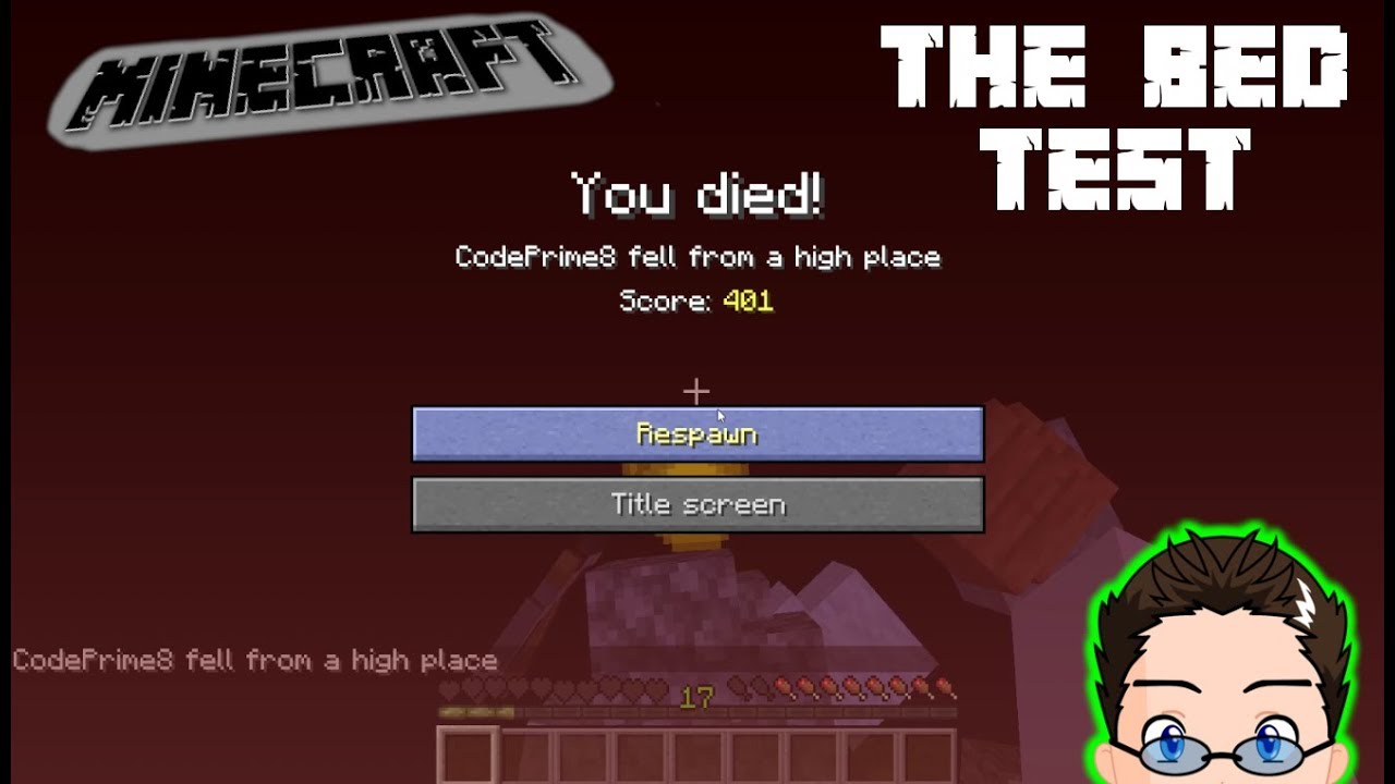 Minecraft Beds Dont Break Falls! YouTube