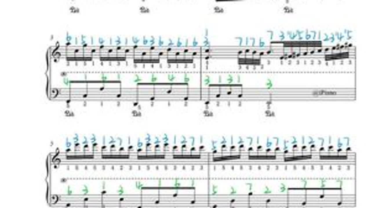 《一千个伤心的理由》C调高还原 五线谱｜简谱｜带详细指法 完整版曲谱共4页音频是谱子全部弹奏五线谱标音｜简谱｜带歌词｜踩踏板记号｜带详细指法#一千个伤心的理由 #一千个伤心的理由钢琴 #钢...