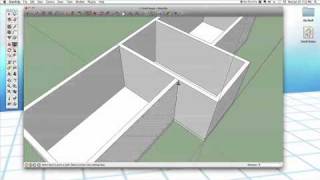 Sketchup #25: Small House (Part 1 - Walls)