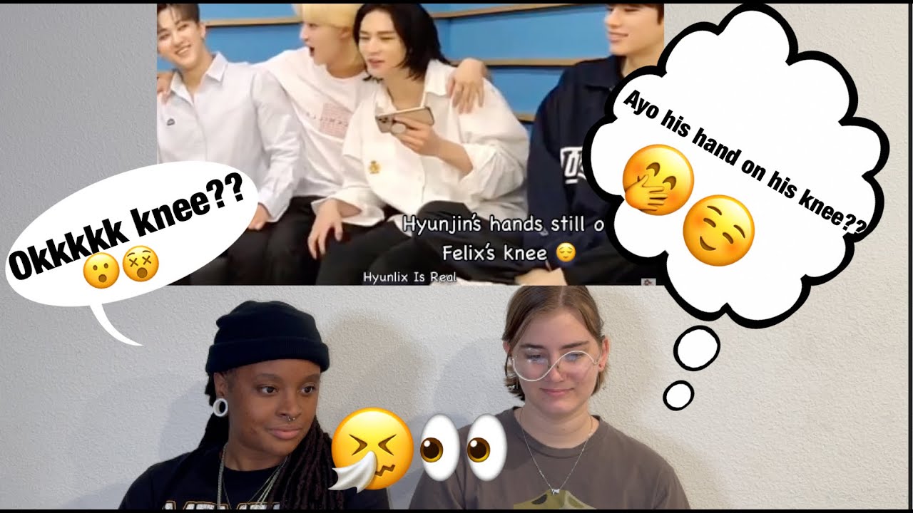 Reaction To Hyunlix Moments || hyunlix cute moments 2024