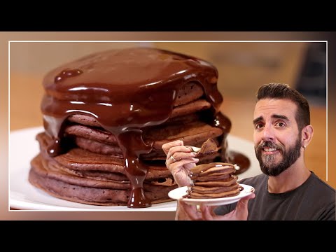 Video: Receta Deliciosa De Panqueques De Chocolate