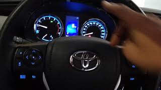 Toyota Corolla PCD 2018 com volante multifuncional instalado no sistema original @mssoundosasco