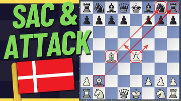 Learn the Danish Gambit with 4 simple lines