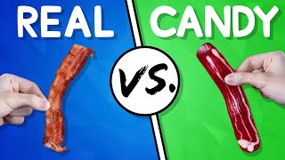 We Try the Ultimate Real vs Candy Challenge #13