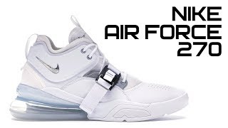 Nike Air FORCE 270 || КРУТАЯ система фиксации || AH6772-100