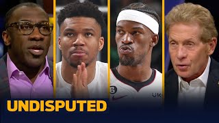 Bucks blowout Heat in Game 2 without MVP finalist Giannis Antetokounmpo | NBA | UNDISPUTED