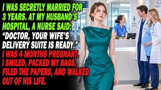 Secretly Married 3 Years. At His Hospital, A Nurse Said: Doctor, Your Wife's Delivery Suite Is A...