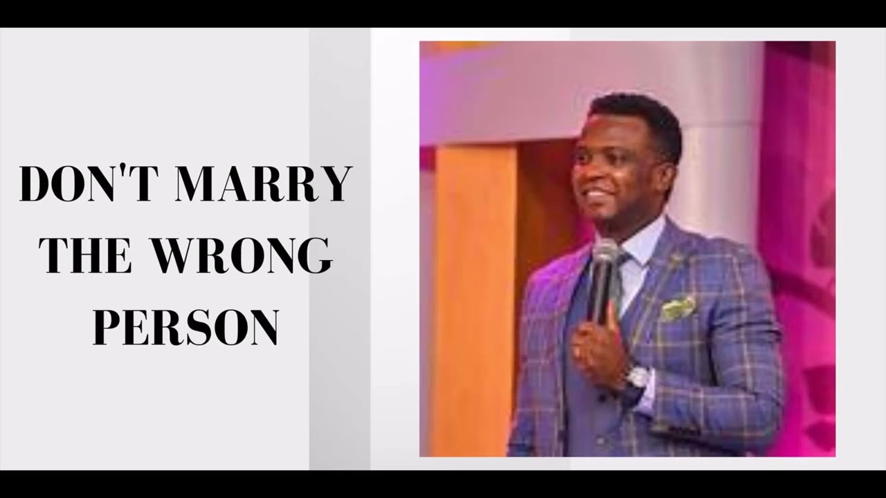 PASTOR AMAECHI UDEAKU TEACHING  | DON'T MARRY THE WRONG PERSON  | BIBLE STUDY