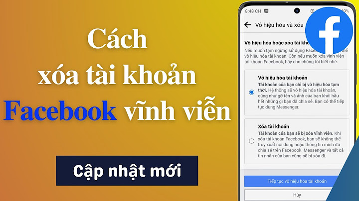 Cách để xóa nick facebook