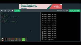 Lesson 6  Conditional Statements