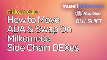 How to Bridge ADA to Milkomeda Side Chain, Do DeFi & Back Again
