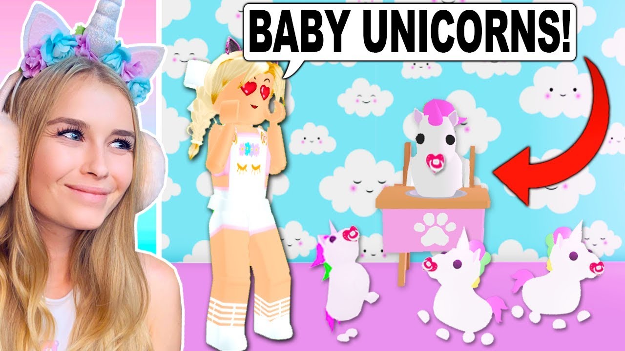 New Neon Baby Unicorns In Adopt Me New Update Roblox Youtube - roblox wallpaper girl adopt me