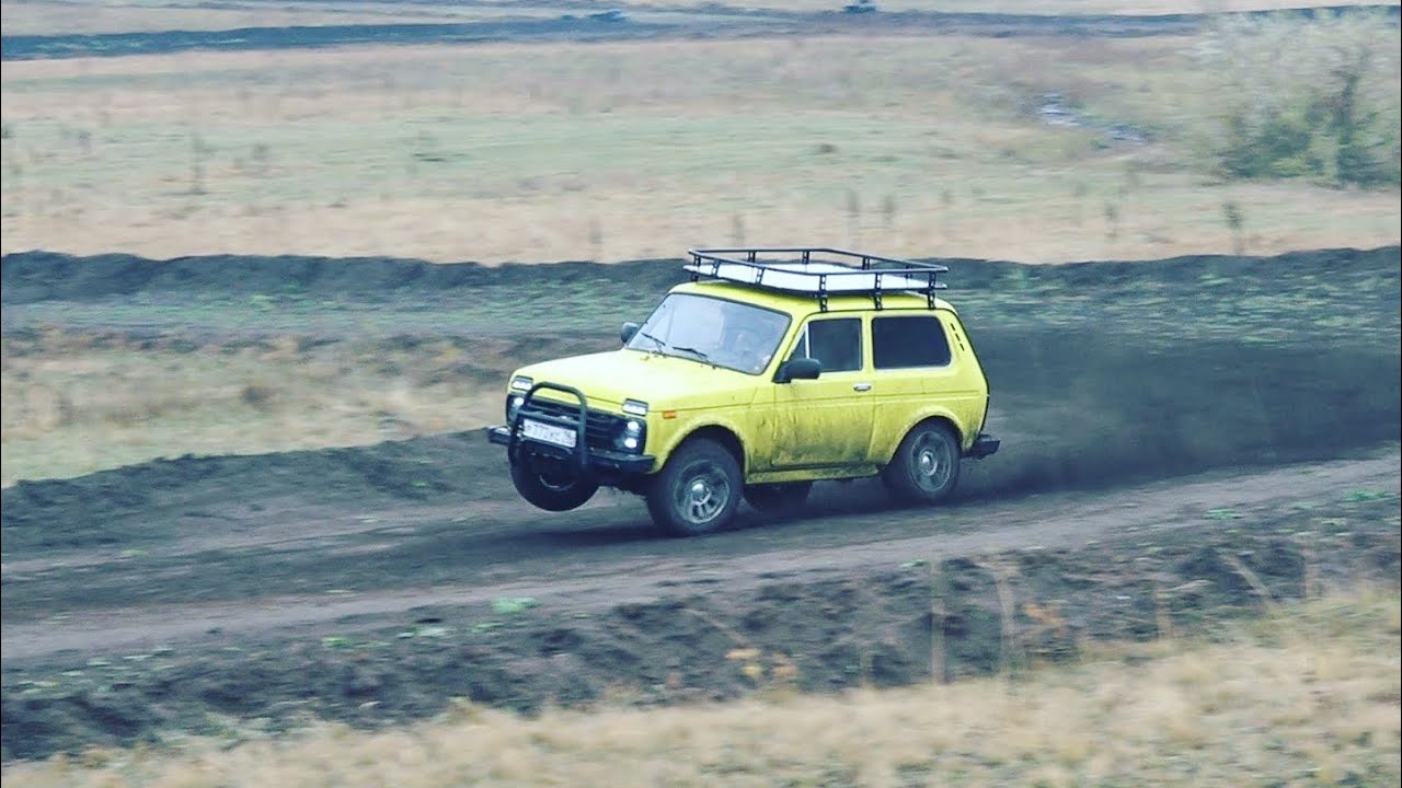 Голая на ниве