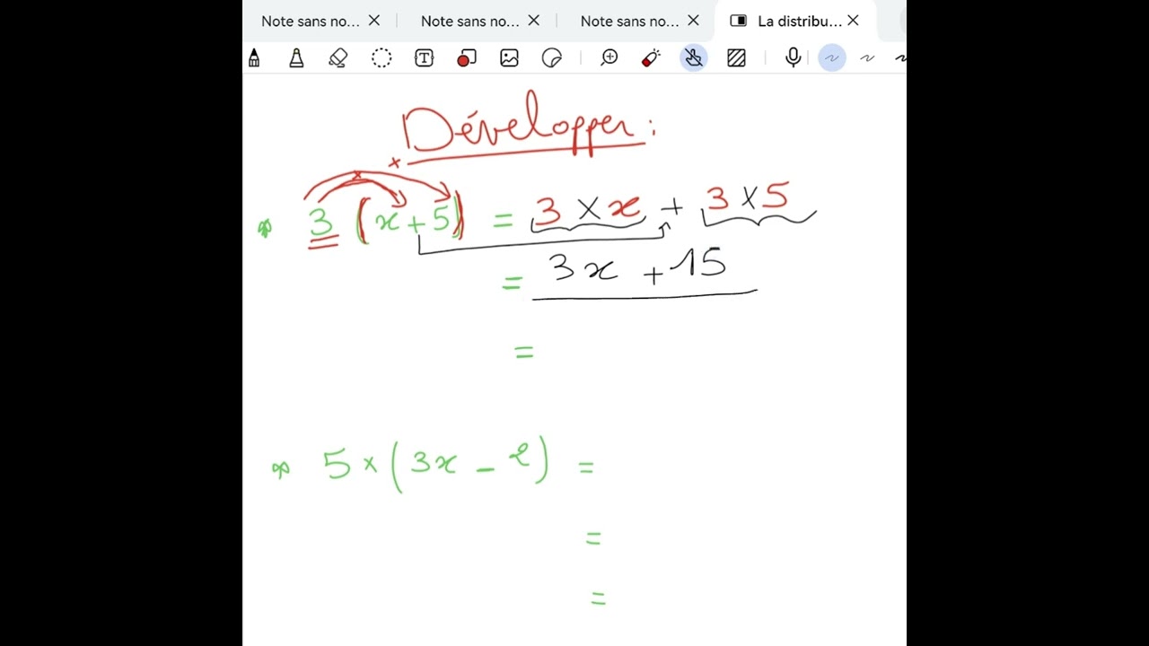 Développement @Prof mariam.dld #mathematics#maths #education #3api #الرياضيات  #الرياضيات_ببساطة 