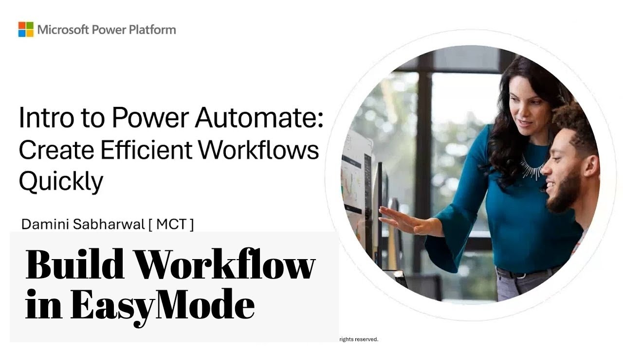 Discover Power Automate: Build Efficient Workflows in a Flash! - YouTube
