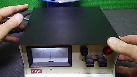 CDE/HyGain Ham2-4 rotator & controller overview