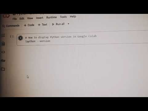 How to run Hello World in Google colab