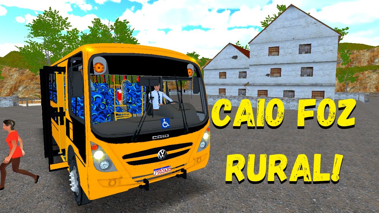 Caio Foz Super Escolar VW 15.190 ODR Euro V - Fase 2 Proton Bus - Lukas  Gameplays