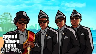 Gta San Andreas Coffin Dance Мем Гробовщики Танцуют Astronomia Funeral Coffin Dance Meme