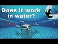 Can a Drone Fly in De-ionized Water? Experiment