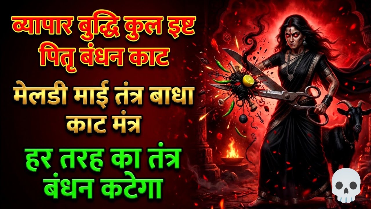 व्यापार बुद्धि कुल इष्ट पितृ बंधन काट | हर तरह का तंत्र बंधन कटेगा | मेलडी माई तंत्र बाधा काट मंत्र