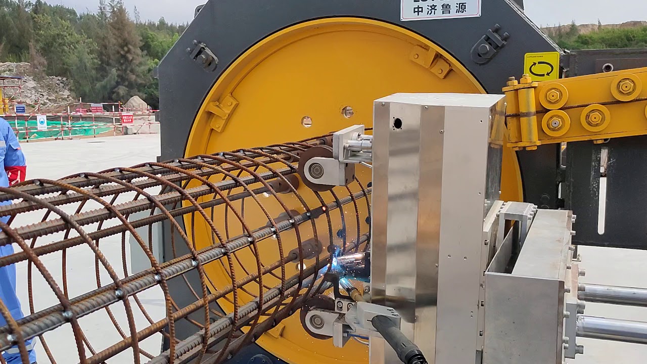 Pile Cage Welding Machine Luyuanmachinery:[2021New] 1250mm cage making ...
