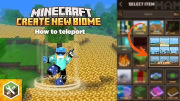 MAM tutorial: How to use Create Biome, make your own custom biome by Minecraft Addons Maker